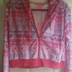 Sugar Thrillz plus one/Adore Velour Hoodie